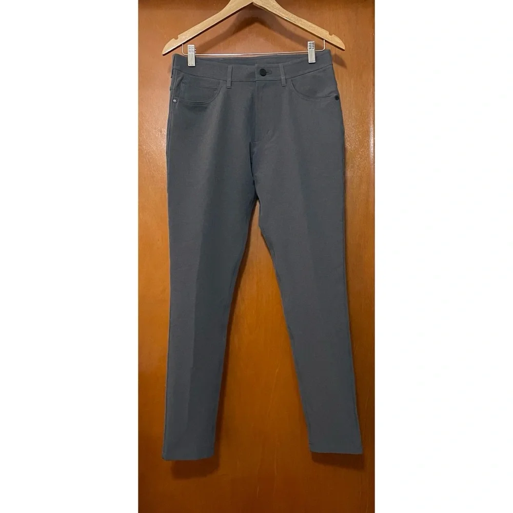 Public Rec Workday Pants Slate Gray 5 Pocket Performance Stretch